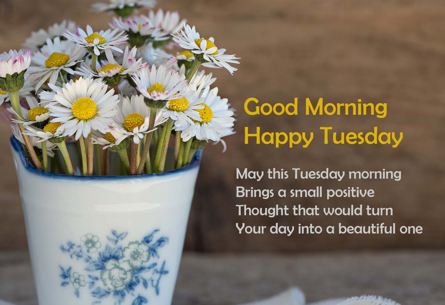 Good Morning Happy Tuesday Wishes Images